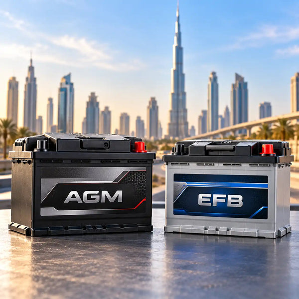 AGM vs EFB Battery: Which One Does Your Car Need in the UAE?