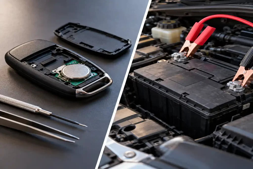 Car Key Battery vs Car Battery: Two Different Problems, Two Different Fixes