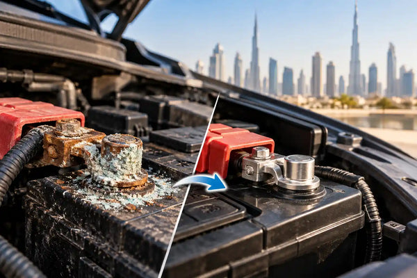 How to Clean Car Battery Terminals (Even Rusty Ones): A Dubai Driver's Guide
