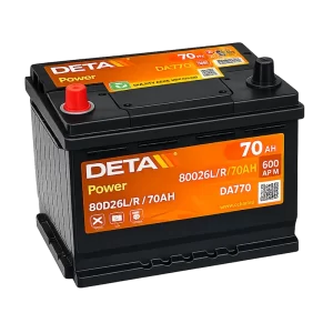 Deta 80D26L/R / 70AH
