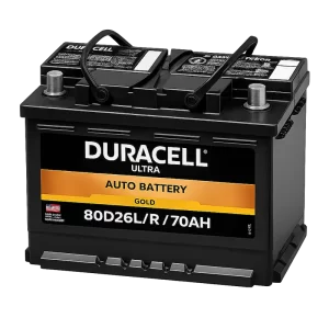 Duracell 80D26L/R / 70AH