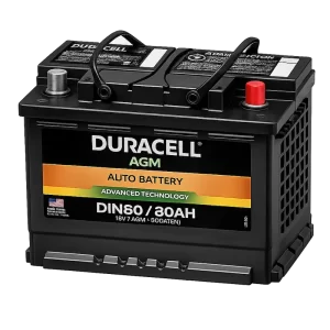 Duracell AGM DIN80 / 80AH