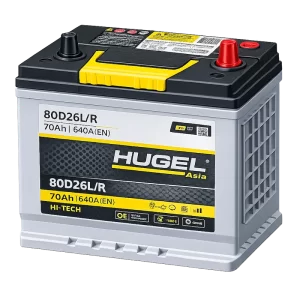 HUGEL 80D26L/R 70AH